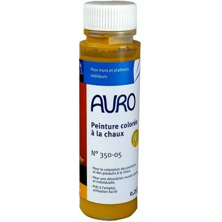 Auro - Kalk-Buntfarbe (Ocker) 0,25l - 350-05 -
