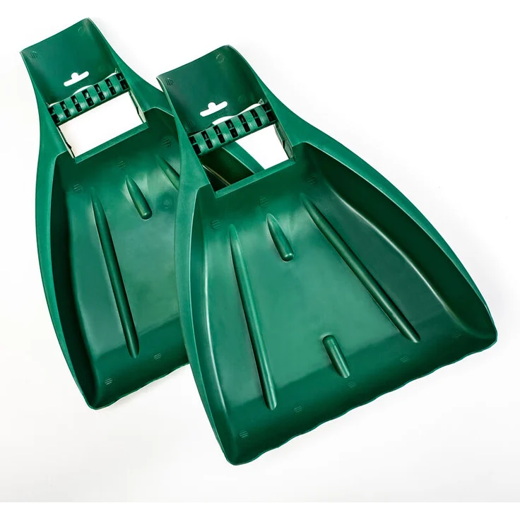 Laubgreifer 2 teilig Laubschaufel Laubsammler Gras- u. Laubrechen UPP – Bild 1