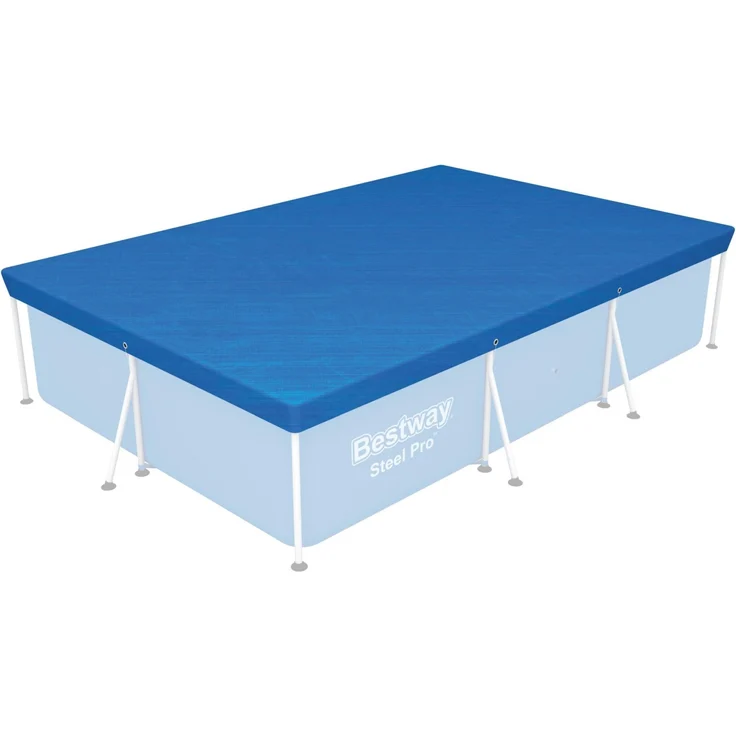 Bestway Flowclear PE-Abdeckplane für 300 x 201 cm für Steel Pro Pools – Bild 2