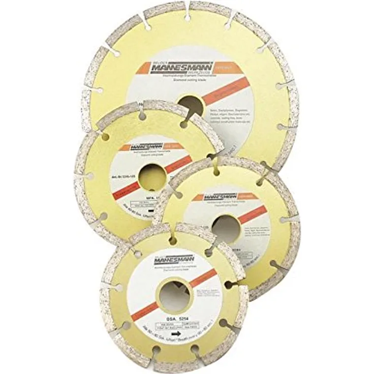 Brüder Mannesmann Werkzeuge M 1245-125 Diamant-Trennscheibe 125 mm