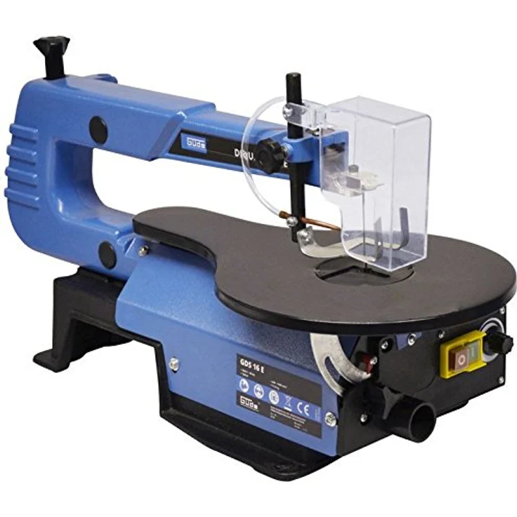 Güde 54992 Dekupiersäge GDS 16 E (120W, max 50mm Schnitthöhe, inkl. 3 x Sägeblatt) – Bild 1
