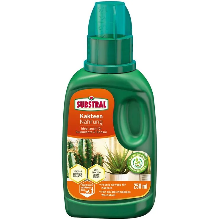 CELAFLOR-SUBSTRAL Substral Kakteen-Nahrung NPK-Dünger 5-3-7, 250 ml