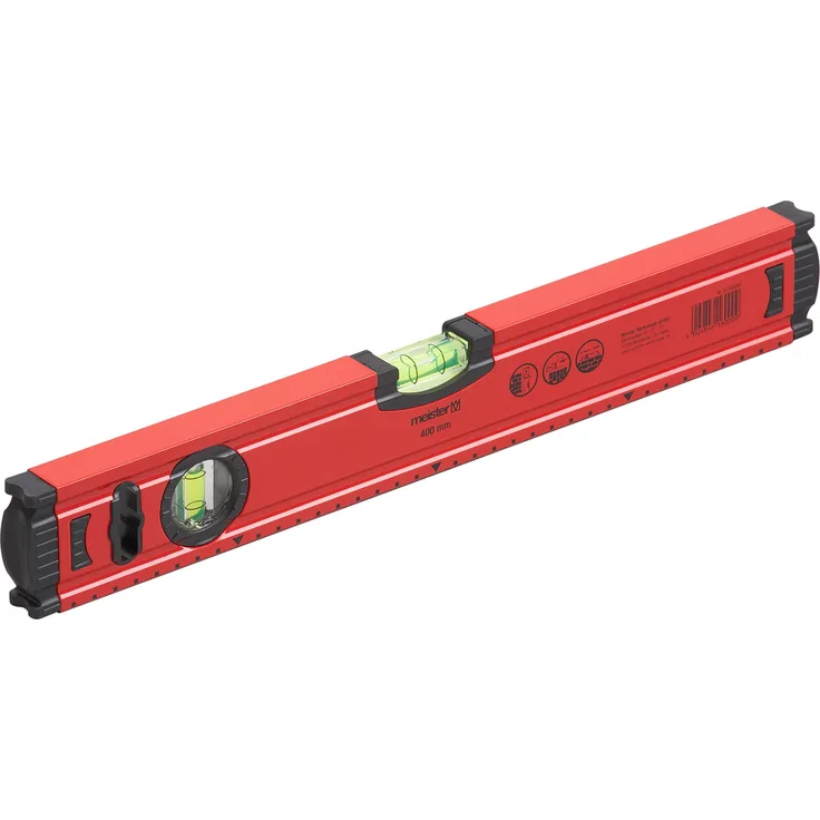Meister Wasserwaage 400 mm, 1,0 mm-m, 6160000