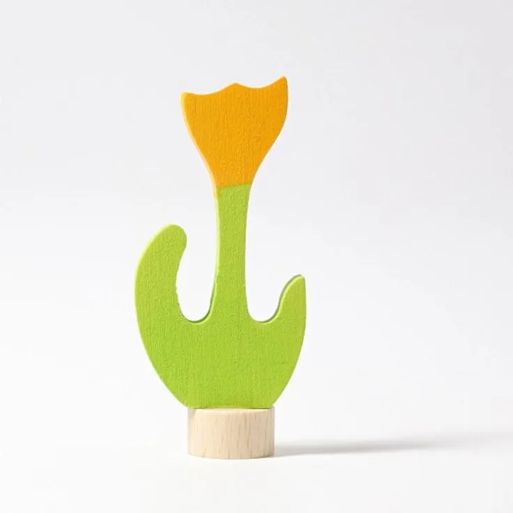 Steckfigur gelbe Tulpe - GRIMMS 03680