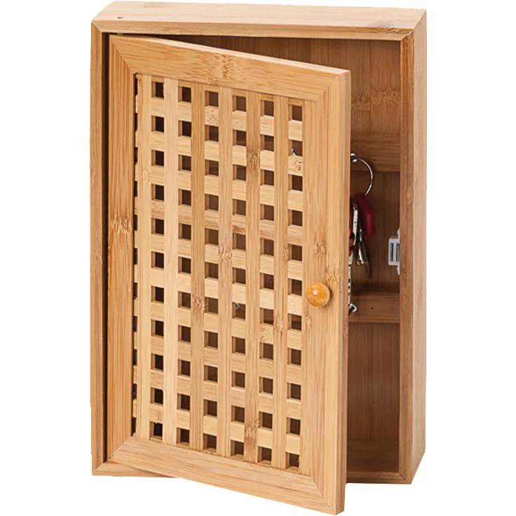 zeller PRESENT SCHÖNER LEBEN. PRAKTISCH WOHNEN. SCHLÜSSELKASTEN Schlüsselkasten Bamboo 13876 Bamboo 19x6x27