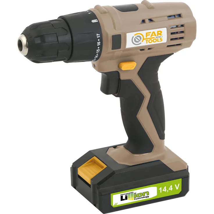 Fartools One TC 15 Akku-Bohrschrauber 14,4 V, Li-ion