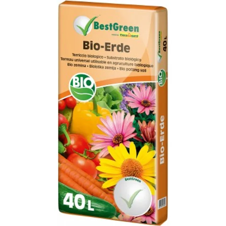 Floragard BestGreen Bio-Erde 1 x 40 l