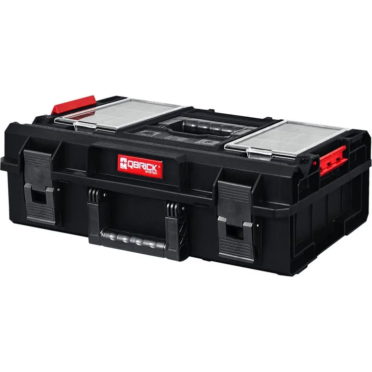 QBrick ONE 200 Profi Werkzeugbox mit Organizerdeckel
