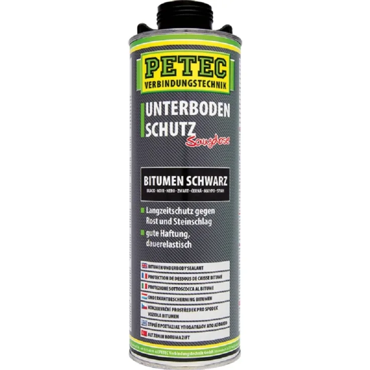 Petec 73110 Unterbodenschutz Bitumen schwarz