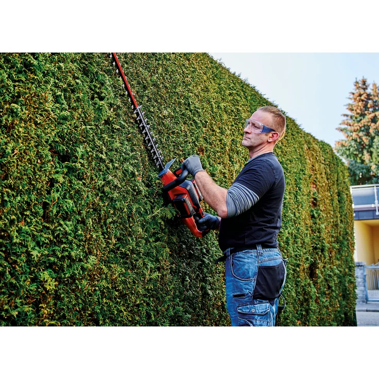 Einhell Akku-Heckenschere GE-CH 36-65 Li-Solo Power X-Change (Li-Ion, 36 V, 65 cm Schnittlänge, 30 mm Zahnabstand, Drehbarer Griff, ohne Akku und Ladegerät) – Bild 8