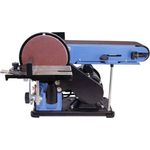 Güde 55135 BAND UND TELLERSCHLEIFER GBTS 400, Blau