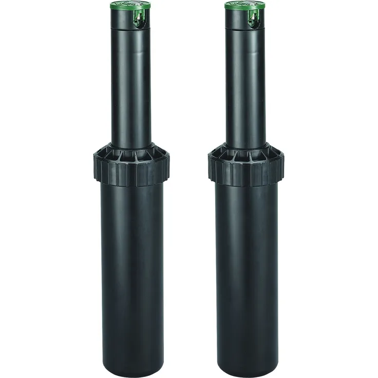 Orbit 55469 Medium Reichweite, mit Düse Sprinkler Saturn III, vormontiert, 5.50 11 17 cm, Schwarz
