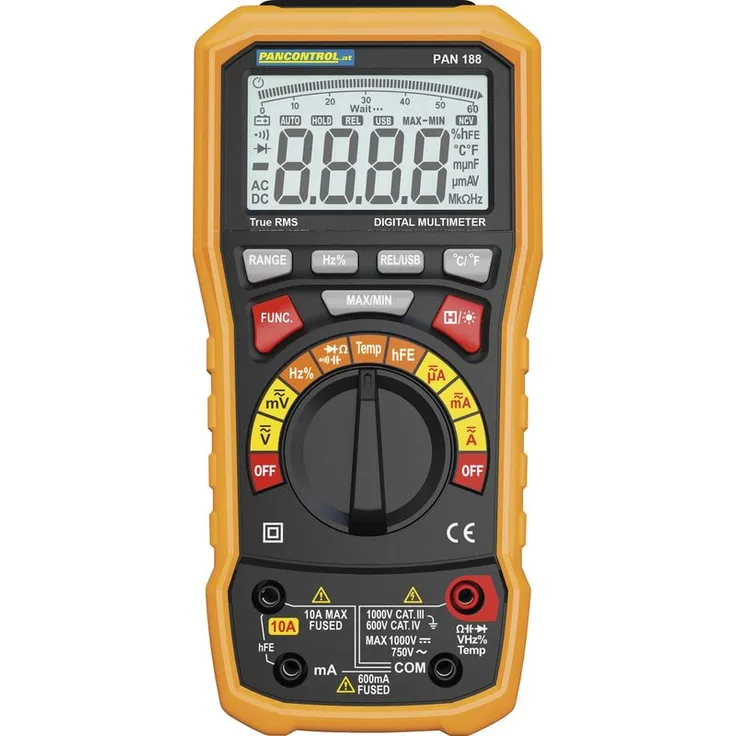 PANCONTROL Profi-Digital-Multimeter PAN 188 True RMS