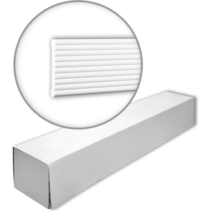Profhome Decor - 151374 1 Karton SET mit 12 Wand- und Friesleisten Zierleisten Stuckleisten 24 m