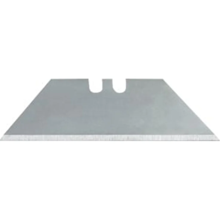 Wedo 7881 Cutter Ersatzklingen Trapez (für Safety Cutter und Werkzeug - Klappmesser, aus SK5-Carbonstahl, 61x19mm) 10 Stück, silber – Bild 1