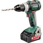Metabo 602325500 Akkuschrauber BS 18 LT BL 18V,Bürstenlos - inkl. 2 CAS Li-Power Akkupacks (18 V-4,0 Ah),Ladegerät und Transportkoffer