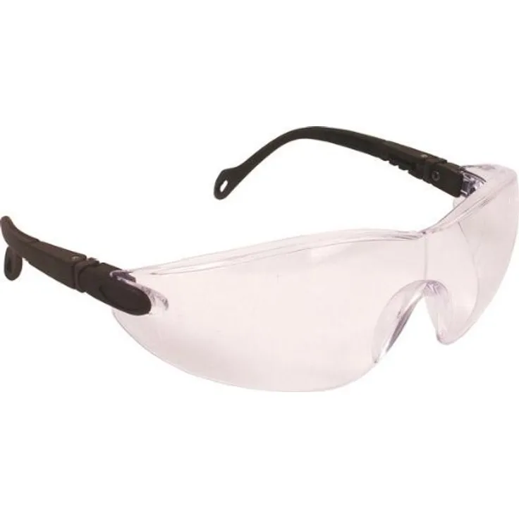 JSP Brille Eclipse, PC, klar/schwarz