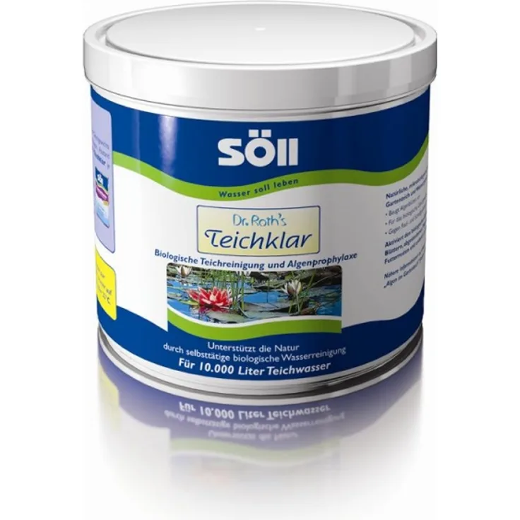 SÖLL Dr. Roth's TEICHKLAR 500 G FÜR 10000 LITER