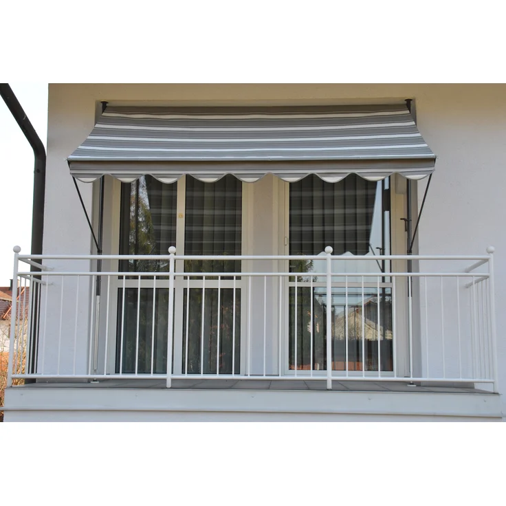 Klemmmarkise Exklusiv 200 cm Nr. 2800 braun – Bild 1