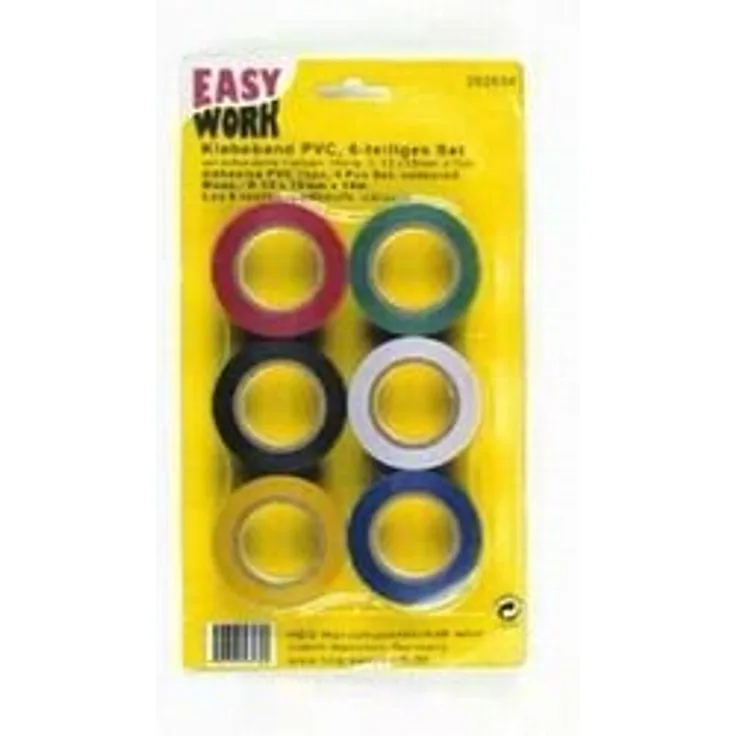 Easy Work PVC Klebeband 6-teilig