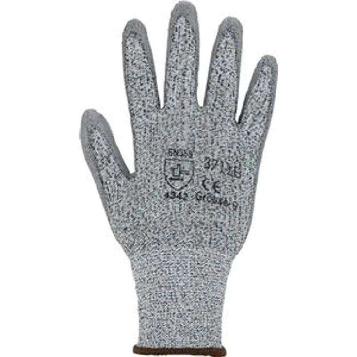 ASATEX Schnittschutzhandschuh EN388 Kat.II,Level 3 Gr.10 PU-Beschicht. grau/grau 10 PA''