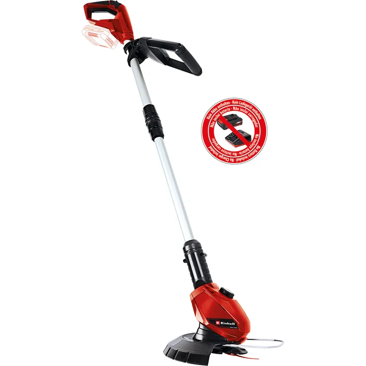 Einhell Akku-Rasentrimmer GE-CT 18 Li-Solo Power X-Change (Li-Ion, 18 V, 24 cm Schnittbreite, 8.500 U-min, dreh- und neigbarer Motorkopf, Flowerguard, ohne Akku und Ladegerät)