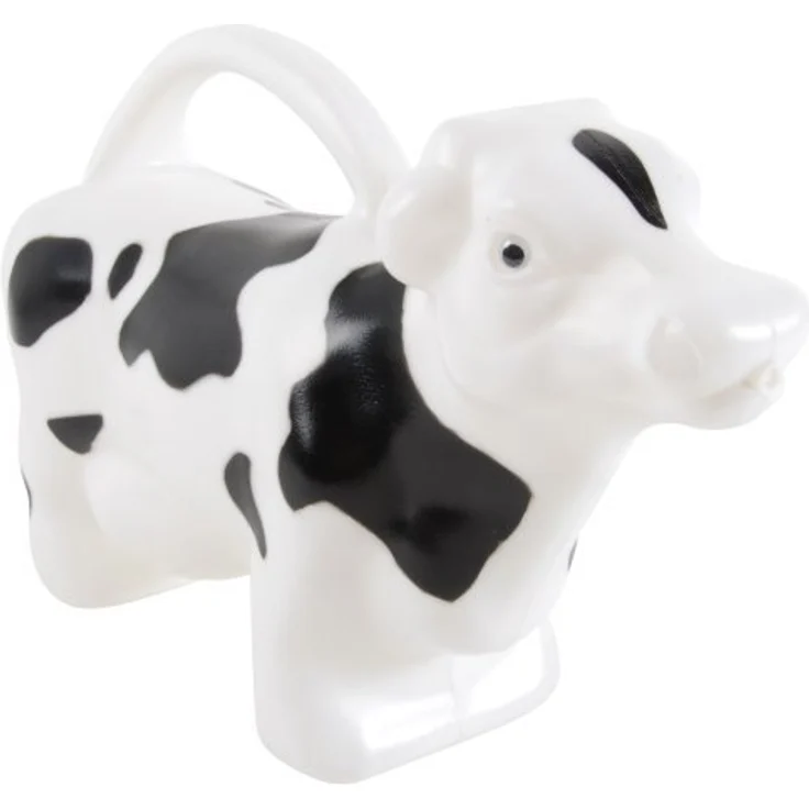Esschert Design Gießkanne, Wasserkanne Motiv Kuh, ca. 29 cm x 10 cm x 19 cm