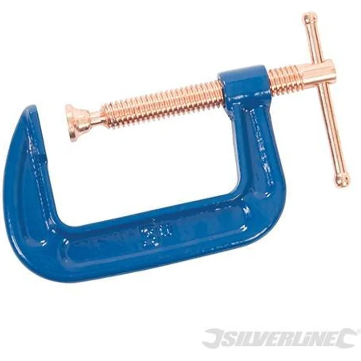 Silverline VC23 C-Schraubzwinge 75 mm