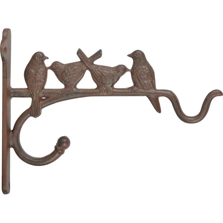 Esschert Design Gusseisen Korb Haken zum Aufhängen M