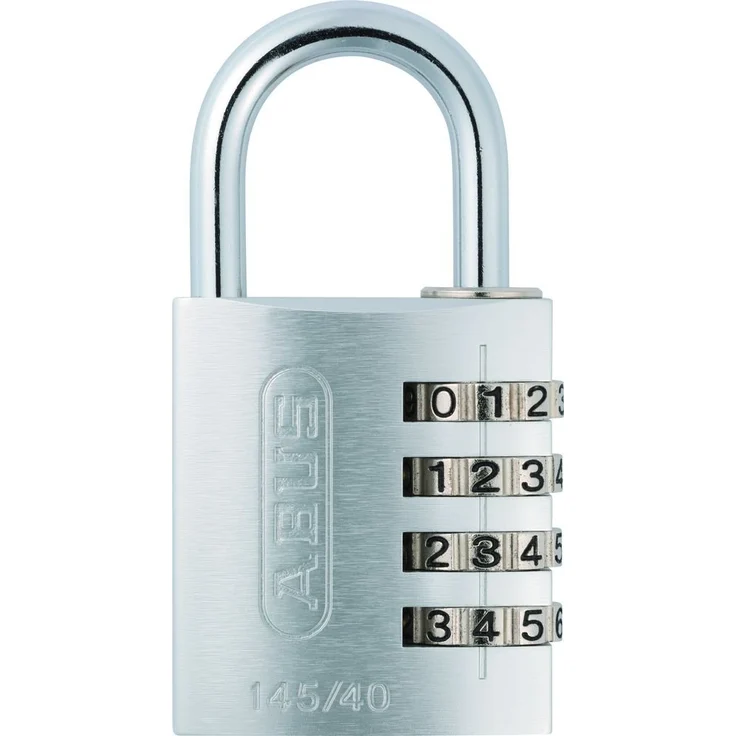 ABUS Aluminium-Zahlenschloss 145-40, silber, 48814 – Bild 1