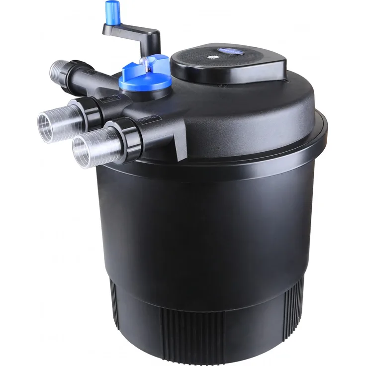 Aquaristikwelt24 CPF 20000, Bio Druckteichfilter 40000l inkl.36 Watt UVC Klärer - Selbstreinigend