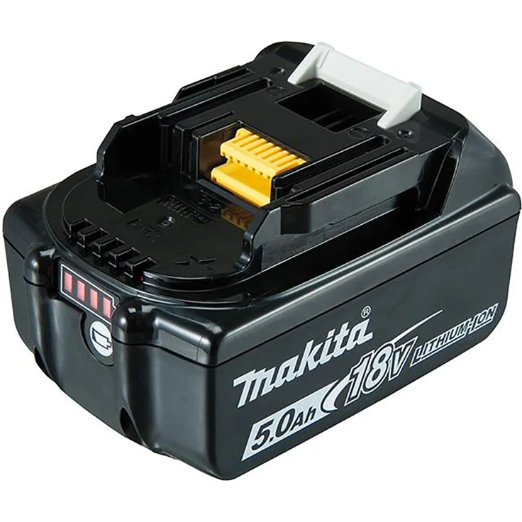 Makita BL1850B Akku Li-Ion 18V LXT, 5 Ah, 1 x Akku mit Ladestandsanzeige, ohne Ladegerät – Bild 1