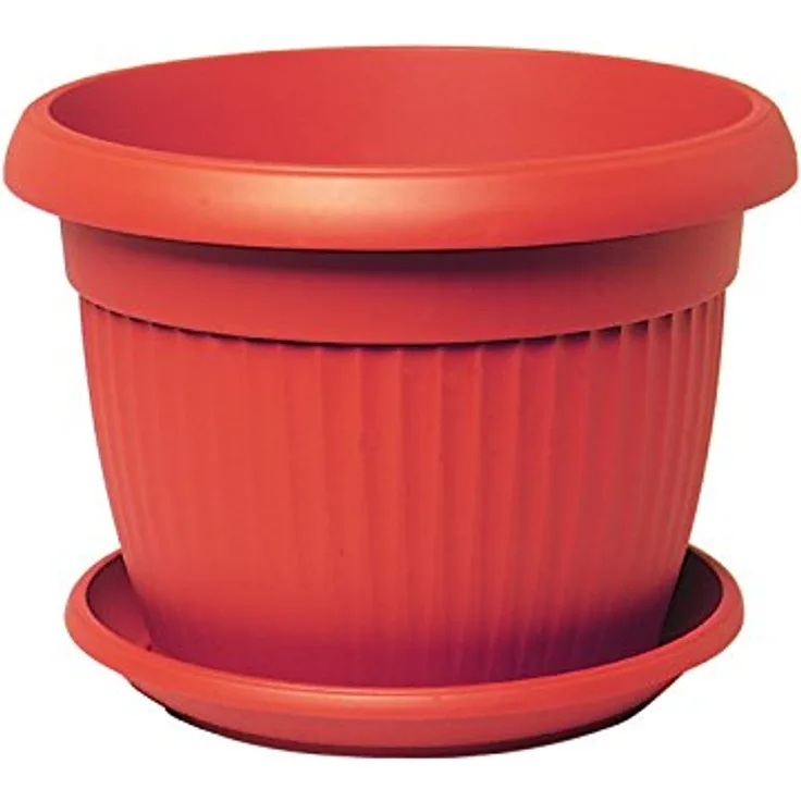Manna 105331 Untersetzer Similicotto 22 cm terracotta aus Polypropylen