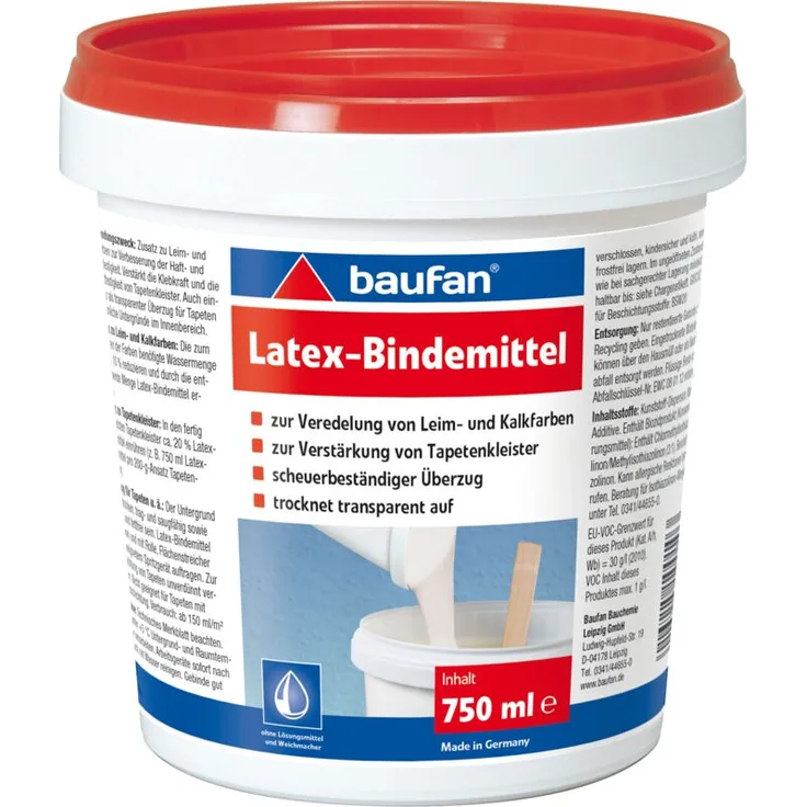 750ml Latex Bindemittel - Baufan