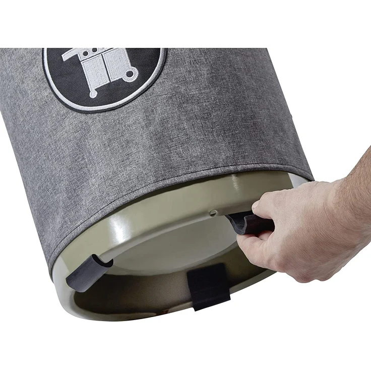 Enders 5114 Grillabdeckung, für Gasflasche, schwarz, 36 x 36 x 49 cm – Bild 2