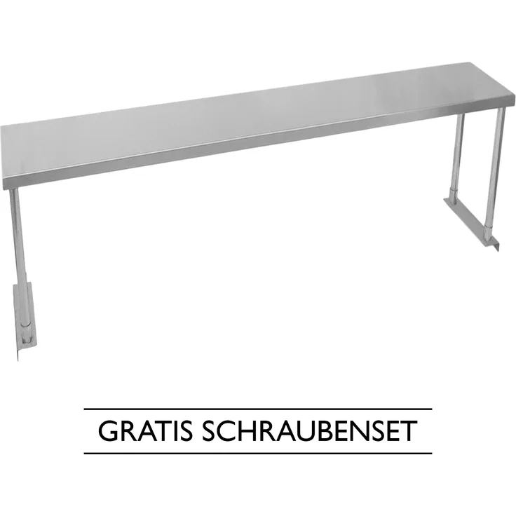 Kukoo Gastronomie Edelstahl Regale - 5055986118930