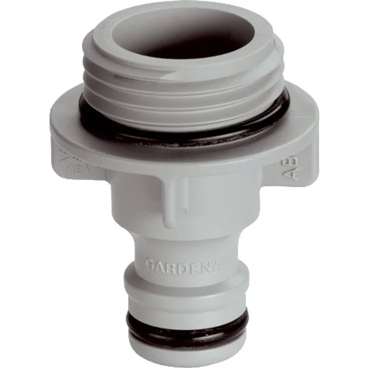 GARDENA Regner-Anschlussstück: Schlauchanschluss für Rasensprenger, Ersatzteil für GARDENA Sprinkler-Viereckregner, Original GARDENA System (5304-20) – Bild 1