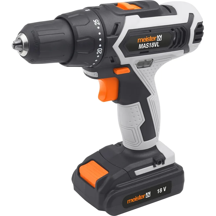 Meister Akkubohrschrauber 18 V, MAS18VL, 5450920