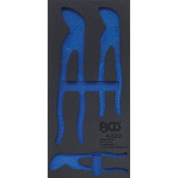 BGS 4022-1 | Werkstattwageneinlage 1-3 | leer | für Art. 4022