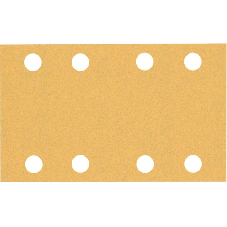 Expert C470 Schleifpapier mit 8 Löchern für Schwingschleifer, 80 x 133 mm, G 120, 10-tlg. - Preisvergleich – Bild 1