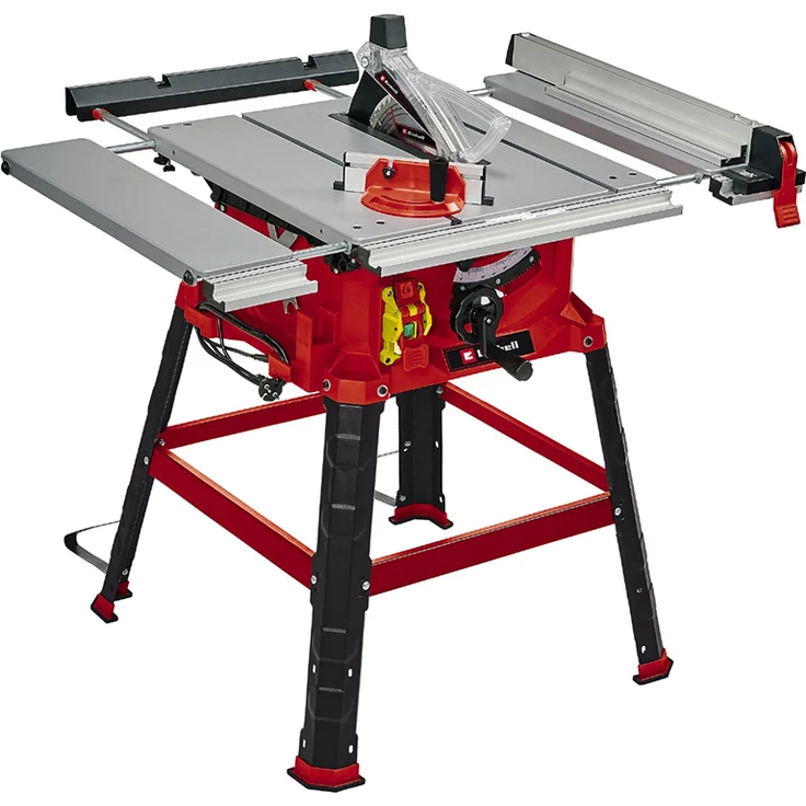 Einhell Tischkreissäge TC-TS 2225 U (max. 2200 W, 254 x ¸30 mm Sägeblatt, Parallel--Winkelanschlag, Softstart, neigbares Sägeblatt, Höhenverstellung bis 80 mm) – Bild 1