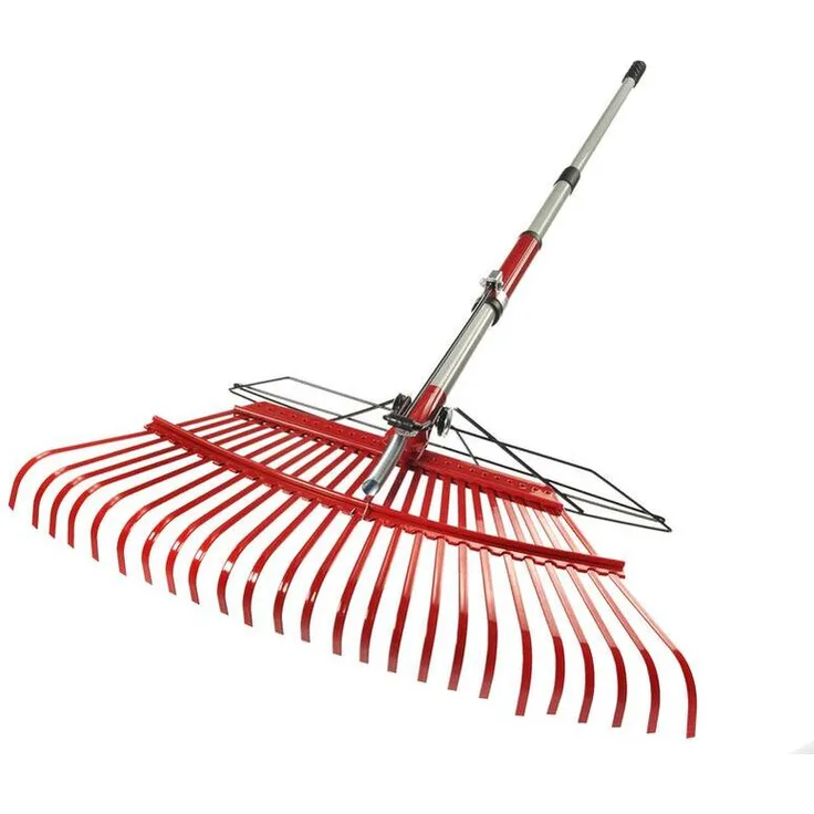 GartenMeister Universal-Rechen mit Greifer Teleskopierbar mit 25 Zinken