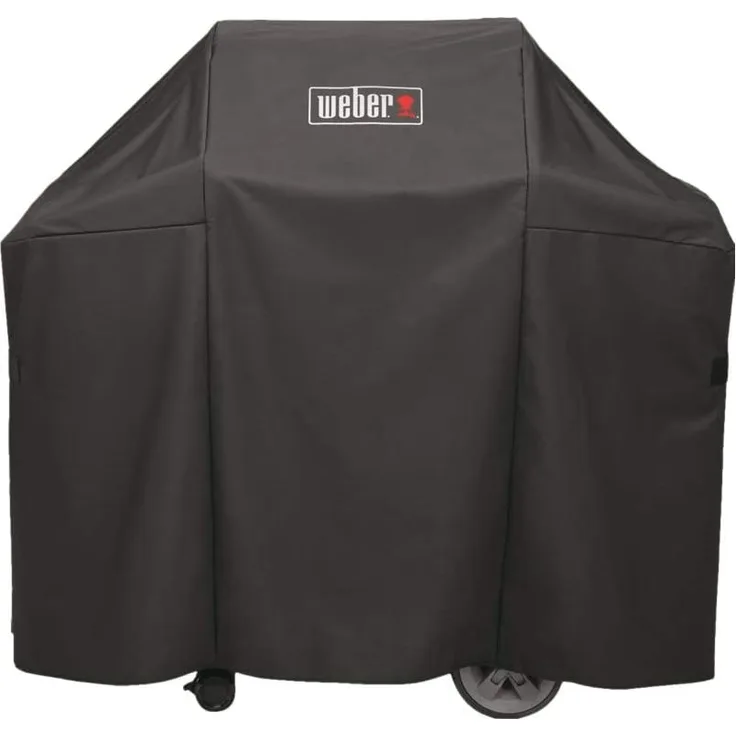Weber Grillabdeckung, für Genesis 200 Serie, schwarz, wetterfest, Polyester