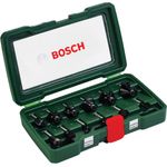 Bosch HM-Fräser-Set 12-teilig (Zubehör für POF 1200 AE und POF 1400 A)