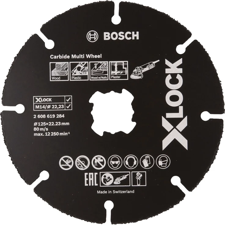 Bosch Professional Trennscheibe X-LOCK Carbide Multi Wheel 125mm, 125 x 1 x – Bild 1
