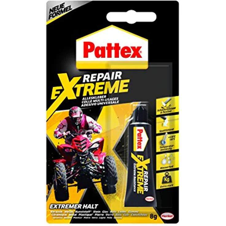 Pattex Alleskleber 100% Repair Extreme, 8 g Tube - Preisvergleich