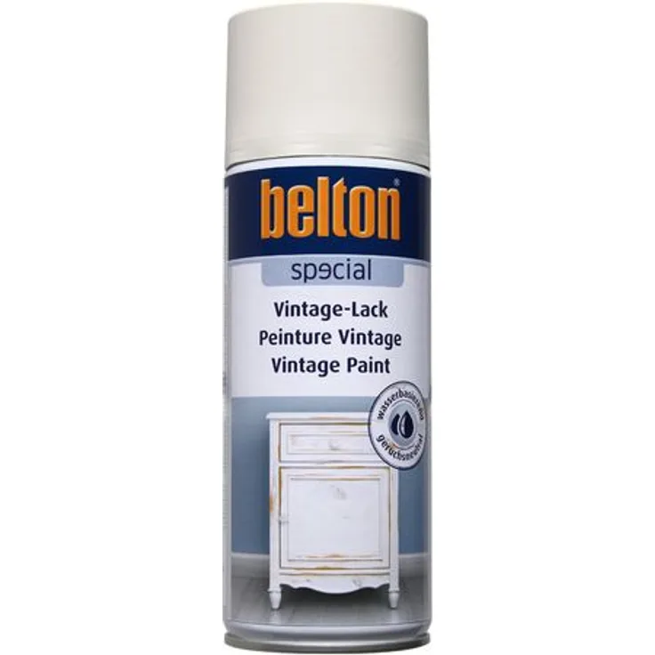 belton Vintage Lackspray 400 ml, antikweiß