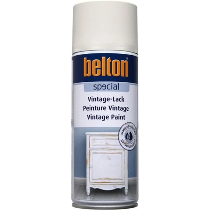 belton Vintage Lackspray 400 ml, antikweiß – Bild 1