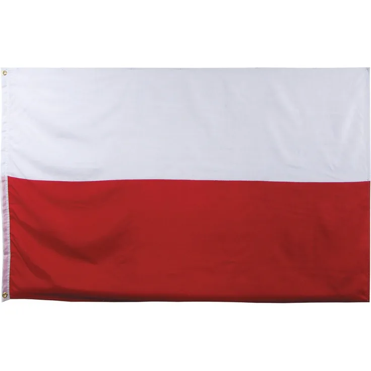 Fahne, Polen,Polyester, 90 x 150 cm
