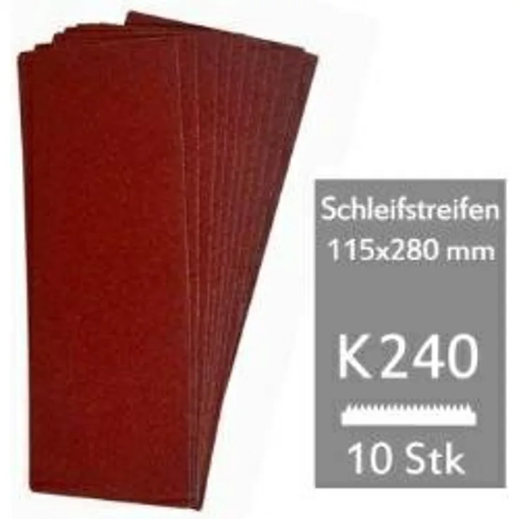 KWB Schleifstreifen Holz und Metall, 115 x 280 mm, 812-240 - Preisvergleich